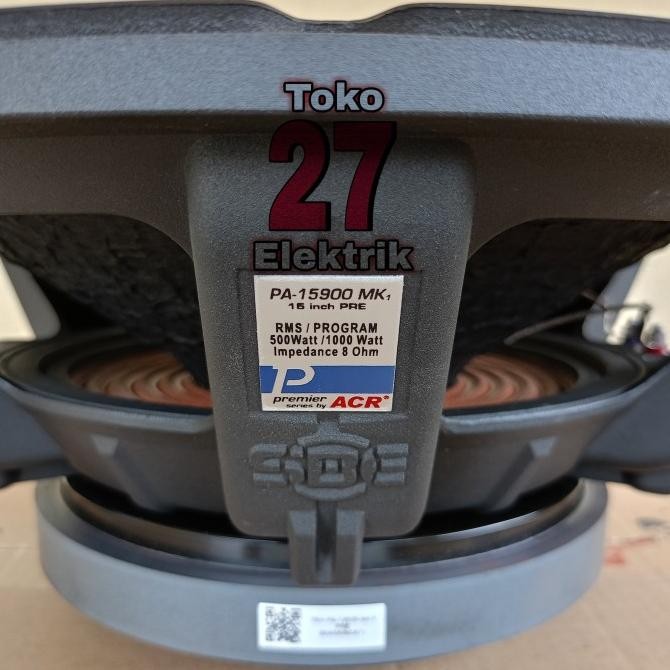 Speaker Acr Premier 15 Inch Pa 15900 Mk1 Premier 1000 Watt New Stok