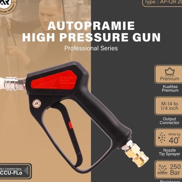 Hh Preure Gun Jet Cleaner Qui Releae 250 Bar Qr Autoprae Apqr 2002