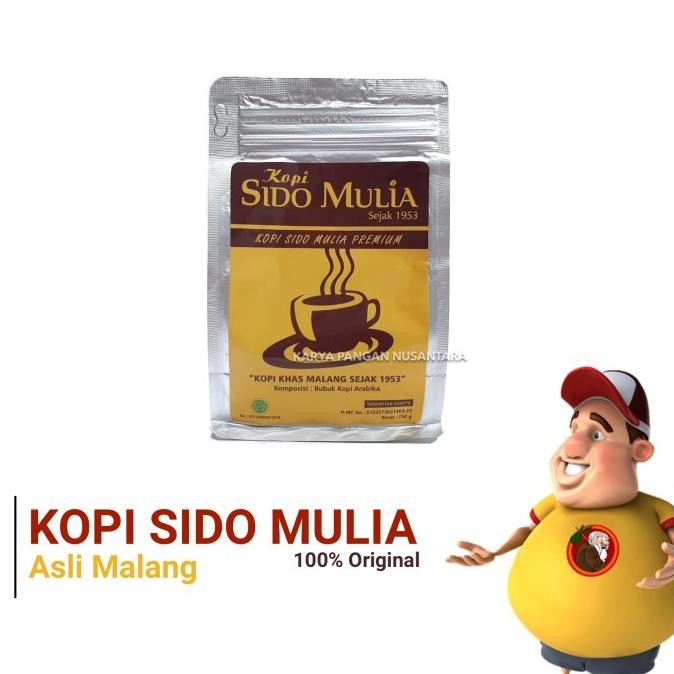 

KOPI SIDO MULIA PREMIUM SILVER ORIGINAL KOPI ARABICA SIDO MULIA ASLI