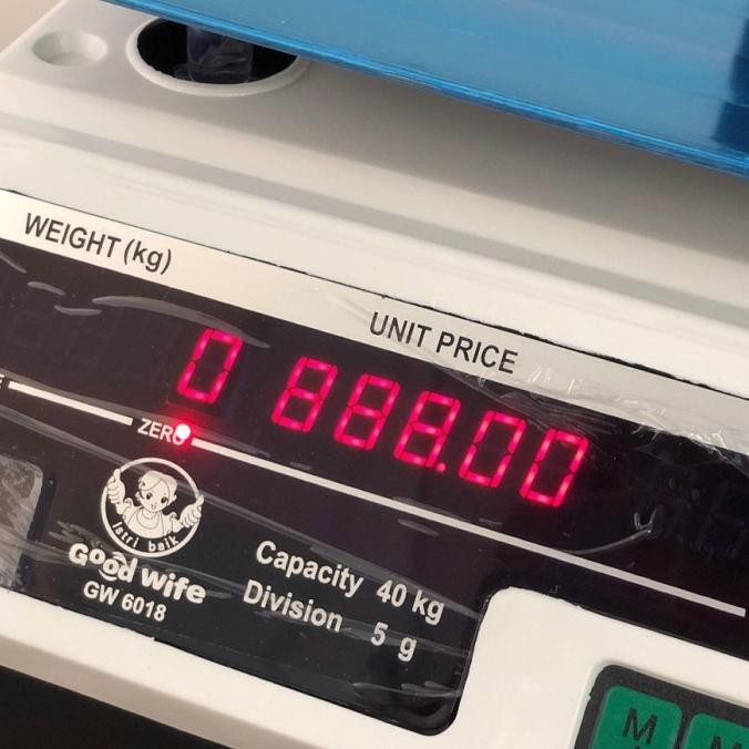 TIMBANGAN BUAH DIGITAL 40 KG 40KG BESAR BARANG SAYUR HARGA GW 6018
