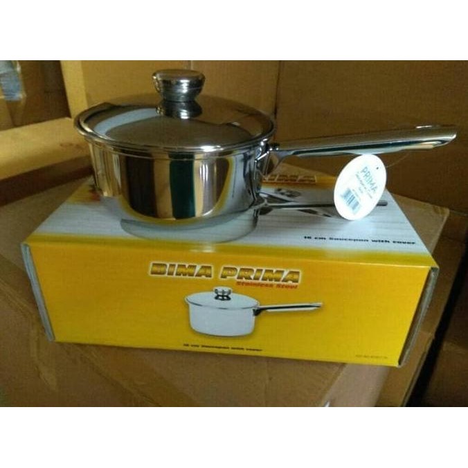 

Produk Baru!! BIMA Prima B.2007116 Saucepan / Panci Susu Stainless Steel 16 cm