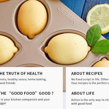 

Produk Baru!! chefmade Non stick lemon cake pan mold Loyang lemon tebal anti lengket