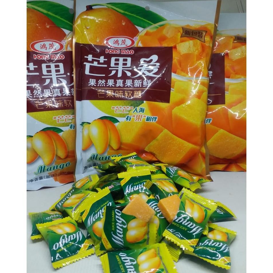 

Hongmao Mango Jelly Permen Raa Mangga 340Gram Manian Mangga Hong Mao Permen Mangga Jeli