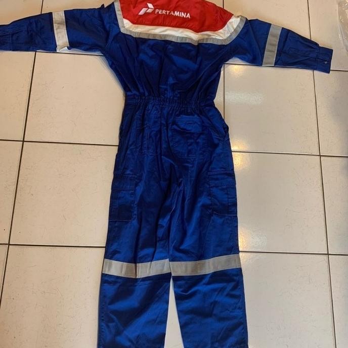 Wearpack Pertamina BR-FLAME Shield Ultra Coverall Pertamina BR-Flame Original dan Terpercaya