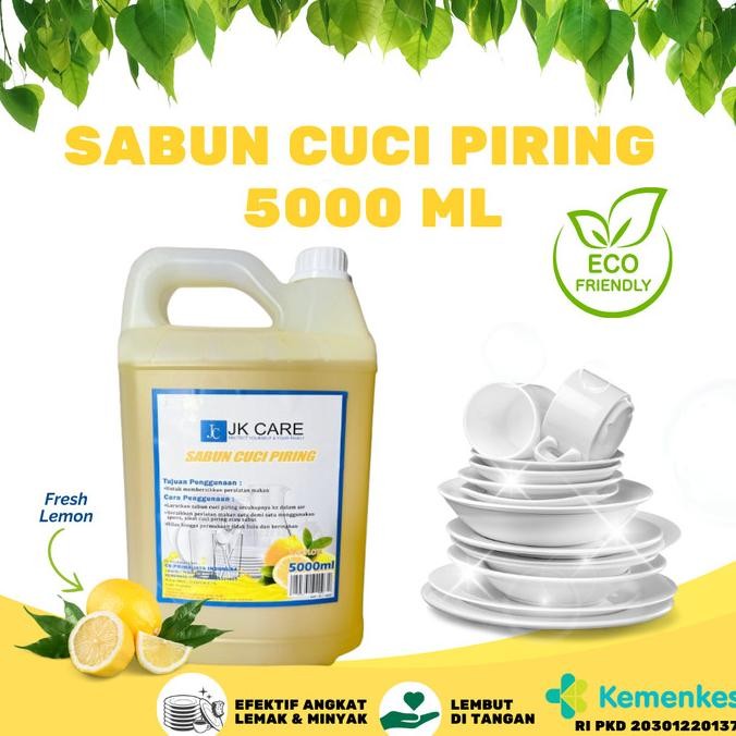 

Produk Baru!! JK Care Sabun Cuci Piring 5 Liter Aroma Lemon (KHUSUS GRAB DAN GOJEK)