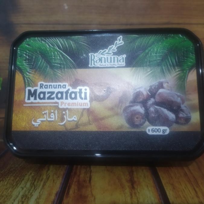 

] Kurma ANGGUR BAM Ranuna Mazafati Premium 600 Gram