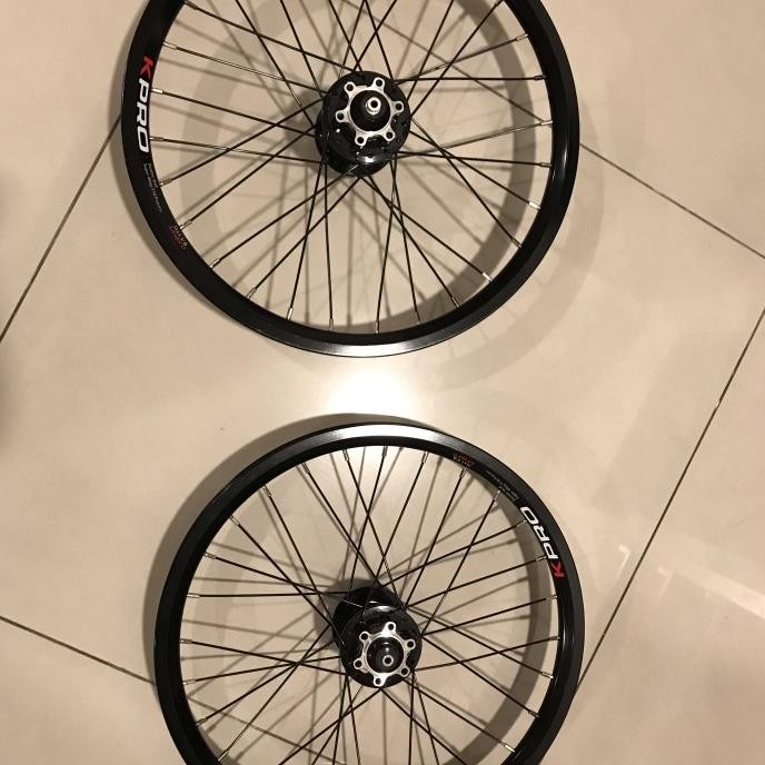Buruan beli] Wheelset litepro Kpro 16 349 Disc brake
