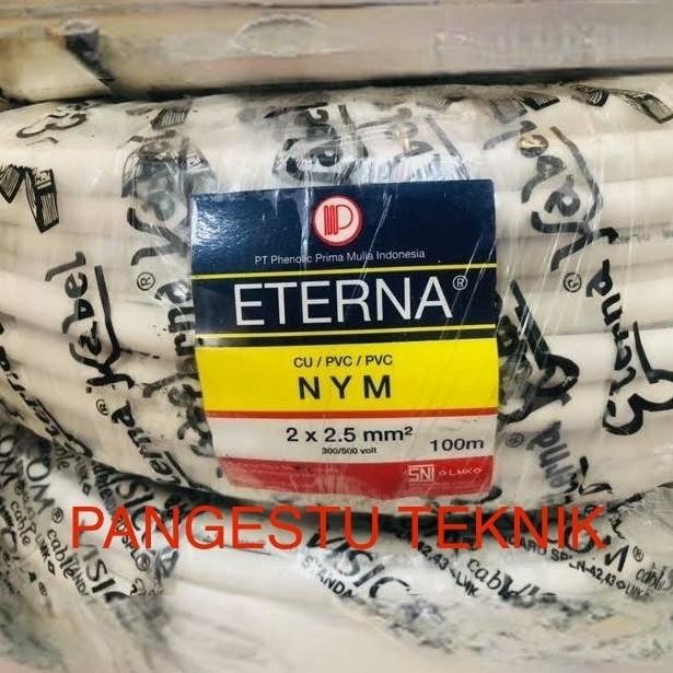 Kabel NYM 2 x 2,5 mm ETERNA / 100 Meter / NYM 2 x 2.5 mm