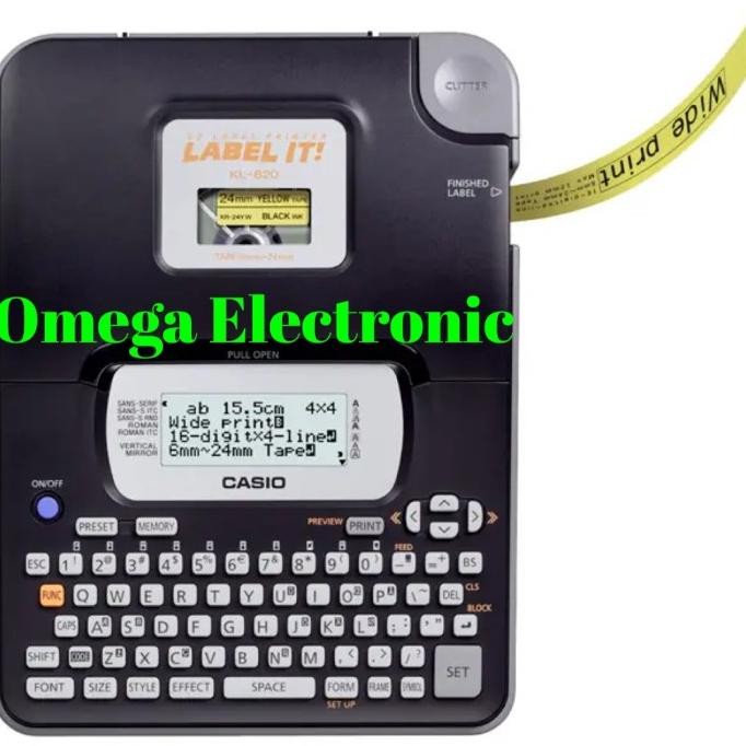 

CO Casio Label Printer KL-820 - Mesin Label Printer Casio KL 820