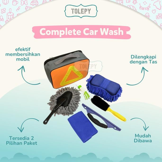Paket Cuci Mobil / Perawatan / Complete Car Wash / Care / Cleaning kit