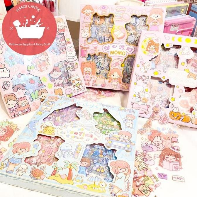 

diskon! paket sticker box 400 lembar alat tulis sekolah paper