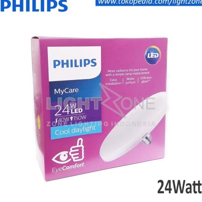 Lampu - Lampu Philips Led Bulb Ceiling 24 Watt Led Ufo