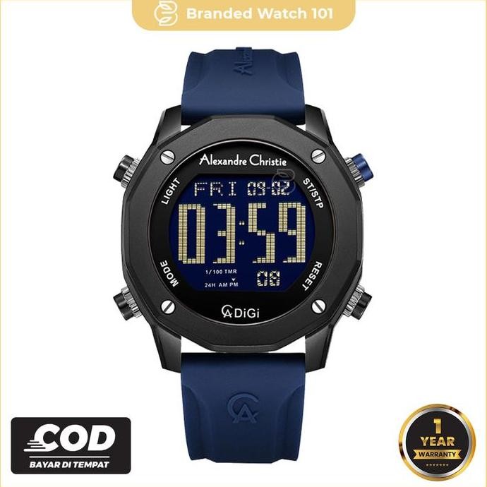 GARANSI Jam Tangan Pria Alexandre Christie AC 9377 AC9377 9377 Garansi Resmi 1 Tahun