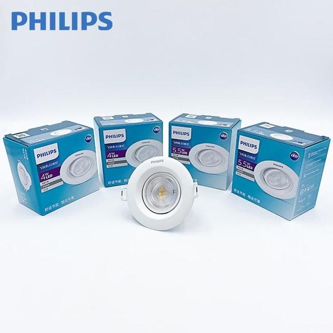 Lampu - Philips Spotlight Adjustable Lampu Spot Led Pomeron Kyanite Downlight