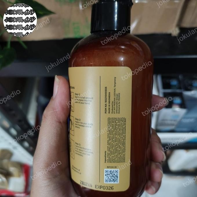 Peomix Hair Shampoo - Perawatan Rambut Rontok Gondrong By Fabron Asli!