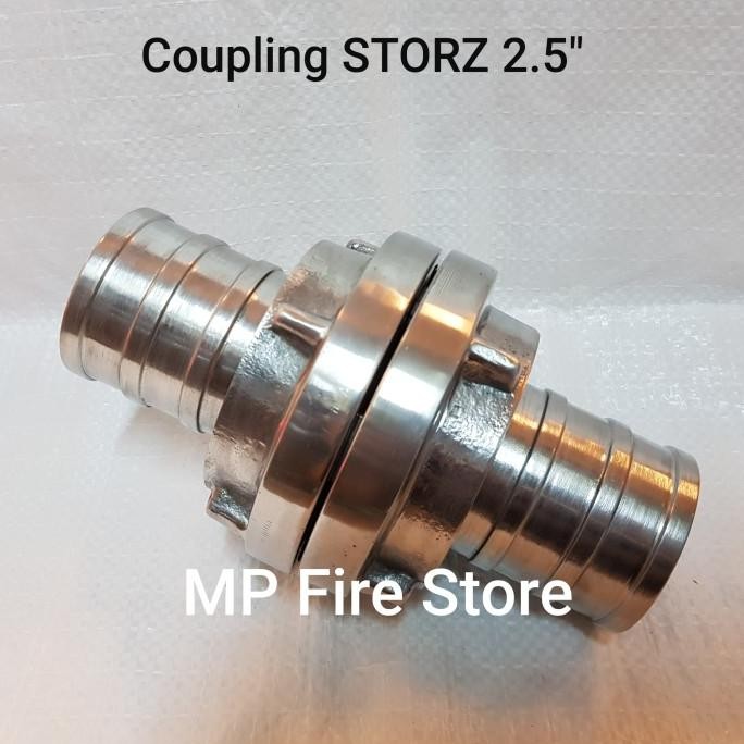 Produk Baru Kopling Selang Pemadam Storz 2.5 Inch Fire Hose Coupling Aluminium