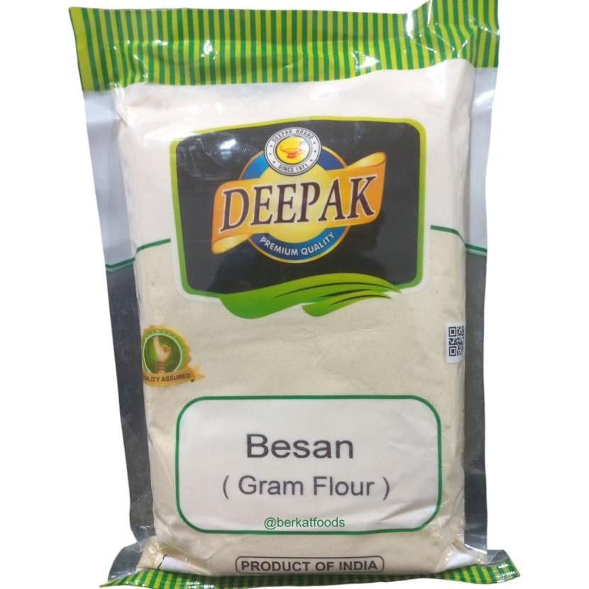 

Silahkan Order] Besan Flour Deepak India / Tepung Chickpea Garbanzo Chana Kacang Arab