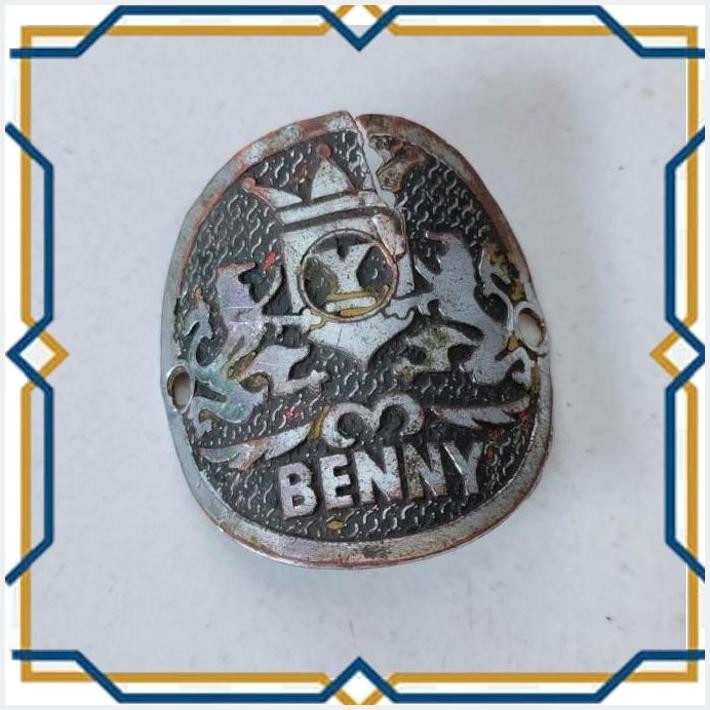 [RAC] EMBLEM SEPEDA PENENG BENNY VINTAGE ORI LOWRIDER MINION OSBMX OLDSCHOOL