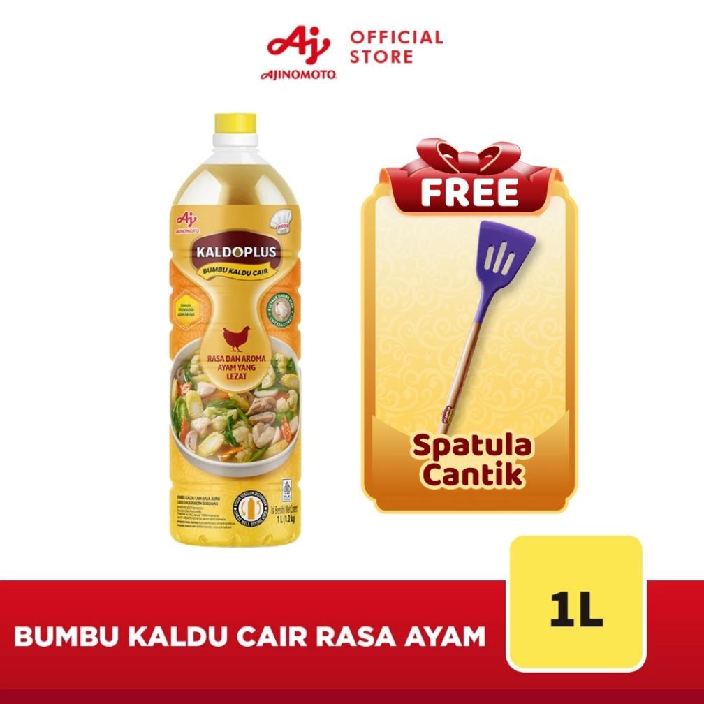 

KALDOPLUS Bumbu Kaldu Cair Rasa Ayam Chicken Liquid Broth 1L