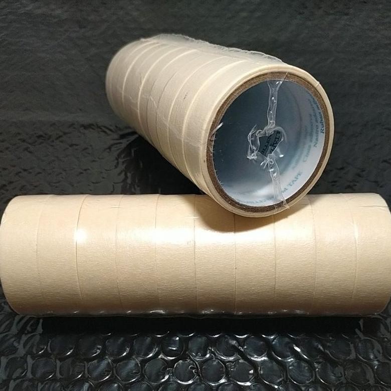 

Terlaris Isolasi Kertas Milenium 12Mm Tape 1 Slop Isi 10 Roll