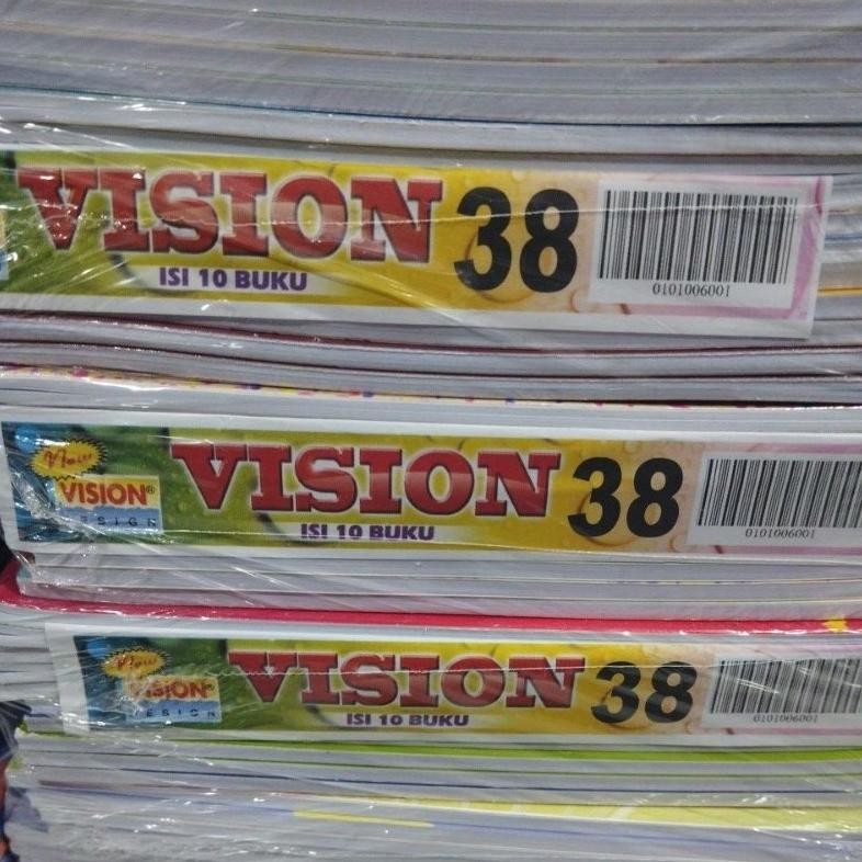 

Terlaris Buku Vision 38 Per Pack 10 Buku