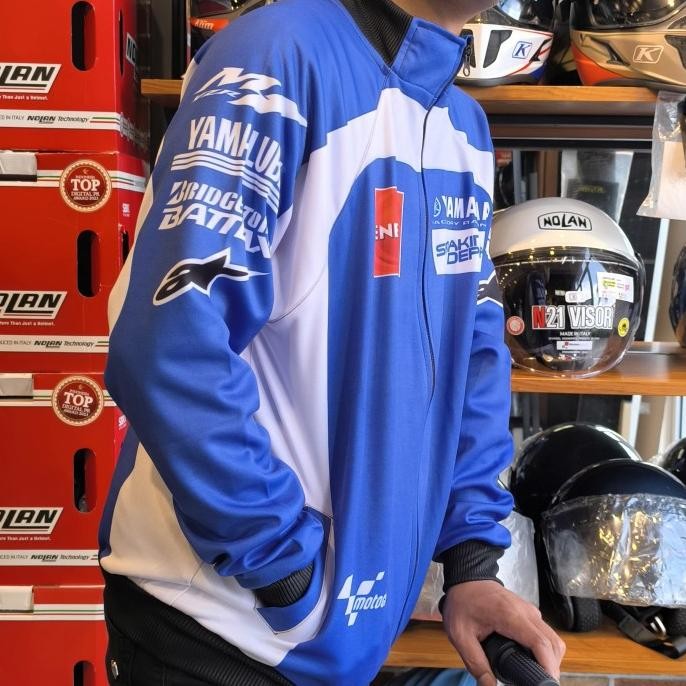 Baru  Jaket Motogp Motor Pria Yamaha Jacket