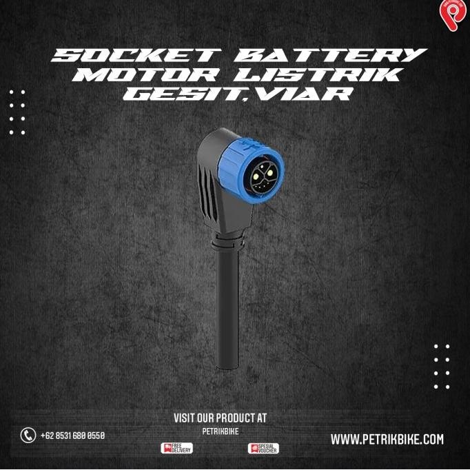 Grosir Socket Baterai Motor Listrik Gesits/Viar