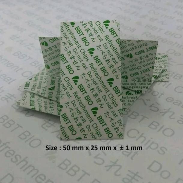 CO Promo Pengawet Makanan Refreshment Chip BBT Bio 200 pcs Murah