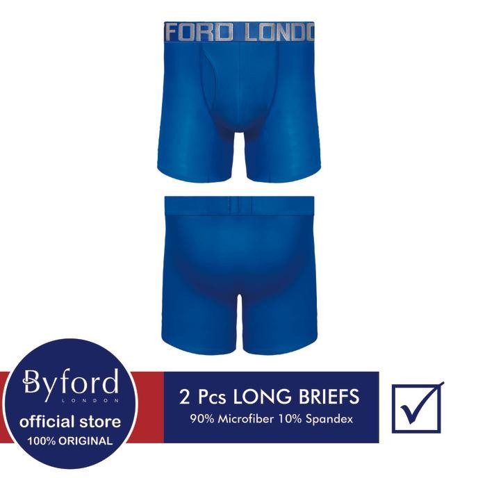 Byford Celana Dalam Pria Long Briefs 2 Warna / Pack - Xbyb05D2Fs Original Dan Terpercaya