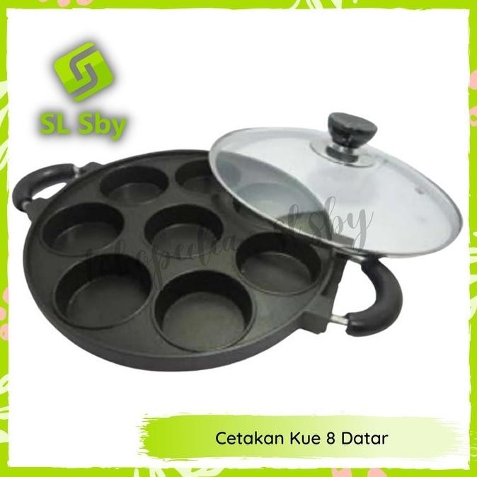 

Cetakan Happy Call 8 Lubang Lumpur Apem Snack Maker Kue Martabak Mini Original Dan Terpercaya