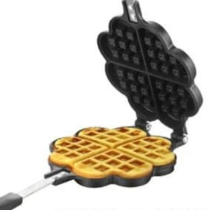 

Cookmaster Cmwm904 Waffle Maker Die Cast Alu Cetakan Kue Motif Bunga Original Dan Terpercaya