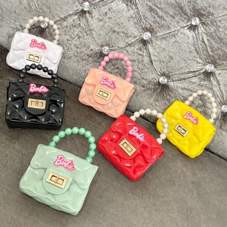 Tas Selempang Anak / Tas Anak / Tas Jelly Mini / Tas Barbie Mutiara
