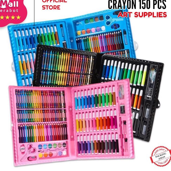 

Mall Perabot Aff Crayon Warna Ana Et 150 Pc Art Full Et Rayon Mewarnai Ana Il Warna Perlengapan Mewarnai Lui