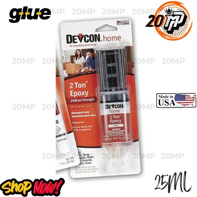 

JUAL Lem Epoxy 2 Ton Devcon Multi Fungsi 1OZ
