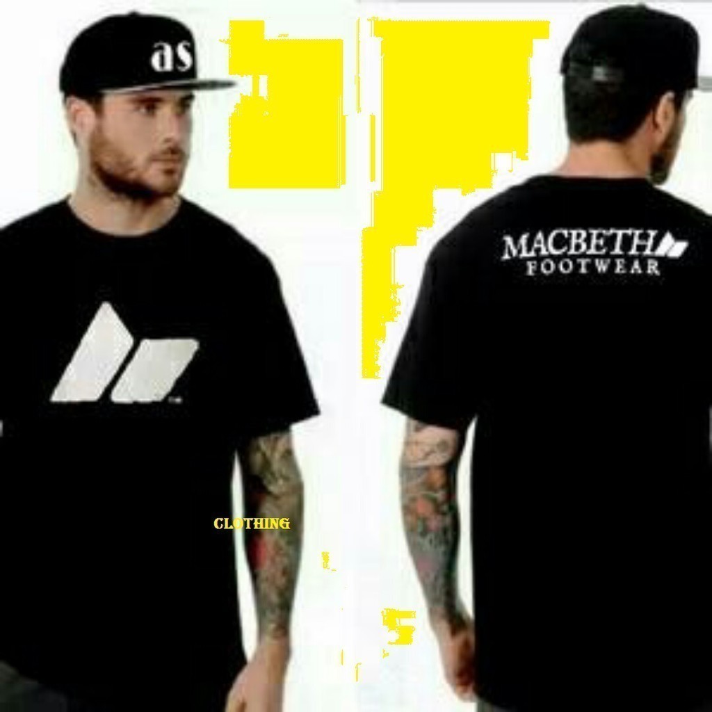 Kaos T Shirt Pria Macbeth