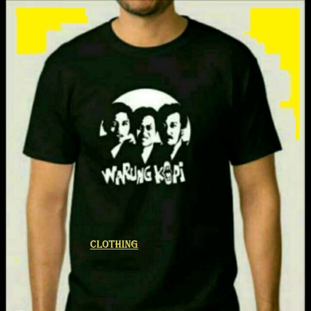 Kaos T Shirt Pria Warkop Dki