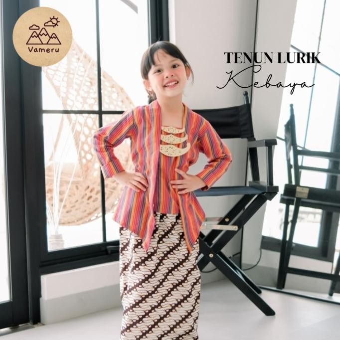 KEBAYA LURIK ANAK KLASIK JAWA PAKAIAN ADAT