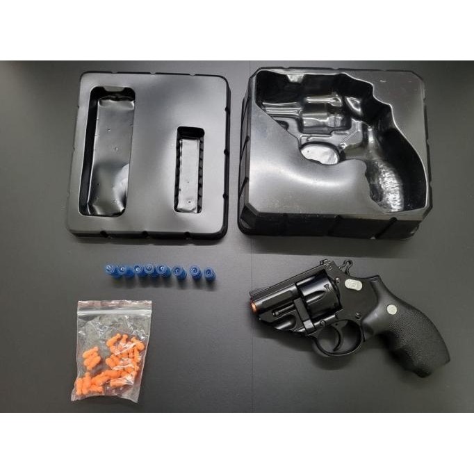 BIG SALE MAINAN DOUBLE ACTION DART BLASTER TOY GUN SKY MARSHAL REVOLVER !!!!!