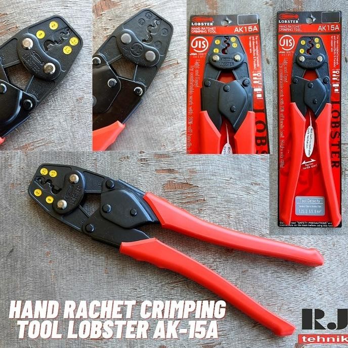 HRG DISKON Lobster AK15A Tang Skun Crimping Plier