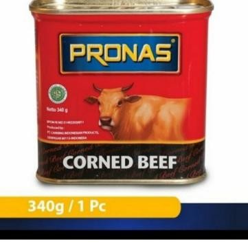 

Prona Corned Beef 340Gr Ornet Daging Api Daging Api Cincang Halu Alengan