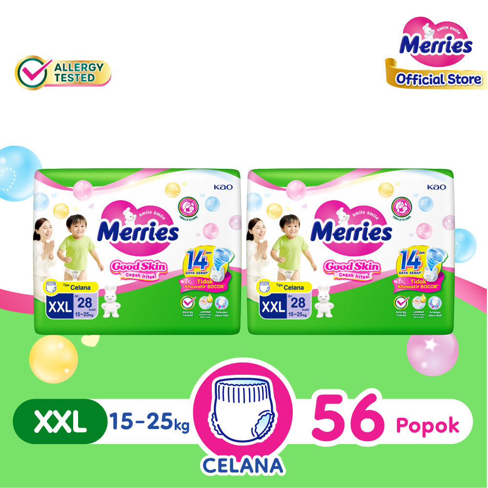 Merries Pants Good Skin XXL 28 x2