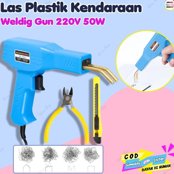 JUAL Las Plastik Bemper Mobil Las Solder Gun Penyambung Plastik