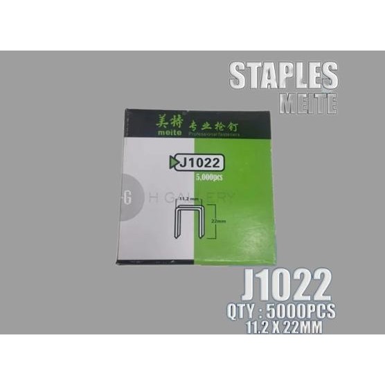 HRG DISKON MEITE ISI STAPLES 1022J / ISI STAPLER 1022 J / GUN TACKER J1022