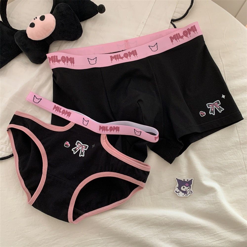 Pakaian Dalam Pria dan Wanita Katun Berongga Trendy Potongan Tinggi