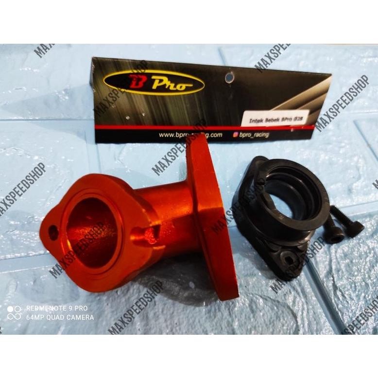Termurah Termurah Intake Intek Manipol Manifold Bebek 28 Mm Original Bpro Pendek Miring Moon Baru