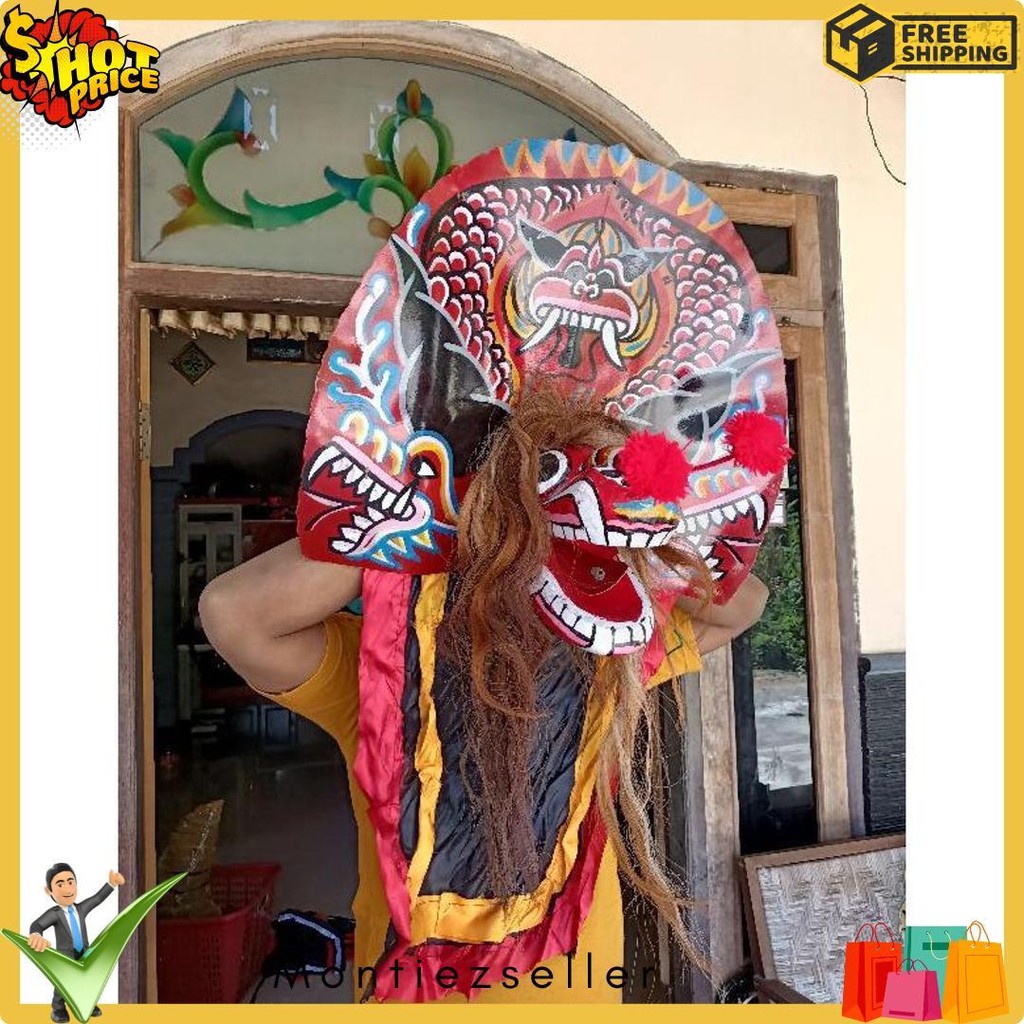 Barongan Telon . Barongan Murah. Barongan Anak Murah. Barongan Anak.Barongan Devil Anak / Barongan D