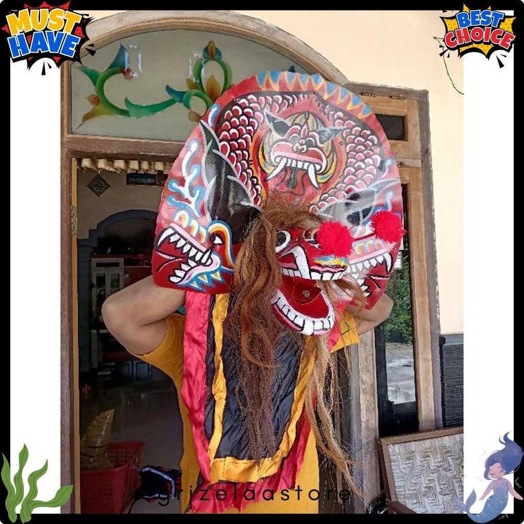 Barongan Telon . Barongan Murah. Barongan Anak Murah. Barongan Anak.Barongan Devil Anak / Barongan D