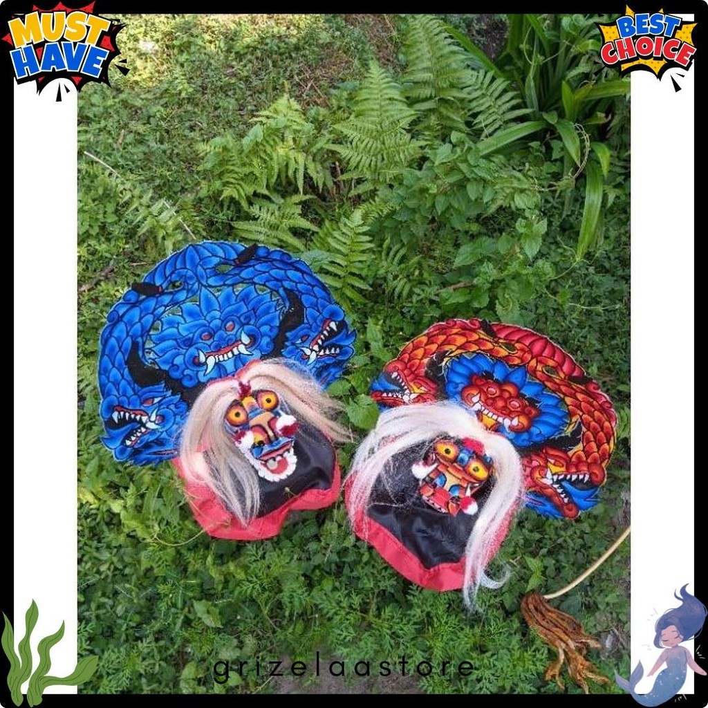 Mainan Tradisional Barongan Telon|Barongan Devil|Barongan Anak|Barongan Dewasa|Barongan Kayu|Baronga