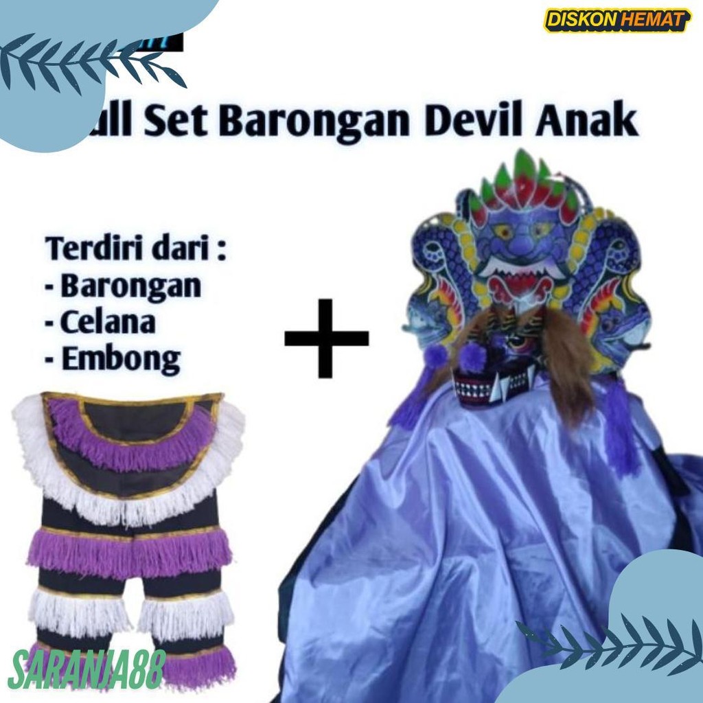 Barongan Devil Full Set