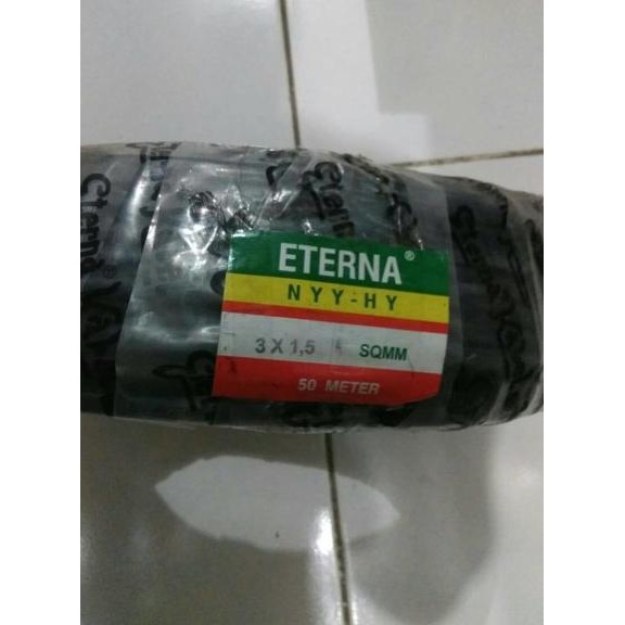 Kabel Serabut NYMHY 3x1.5 mm / Kabel Serabut NYYHY 3X1,5 mm ETERNA